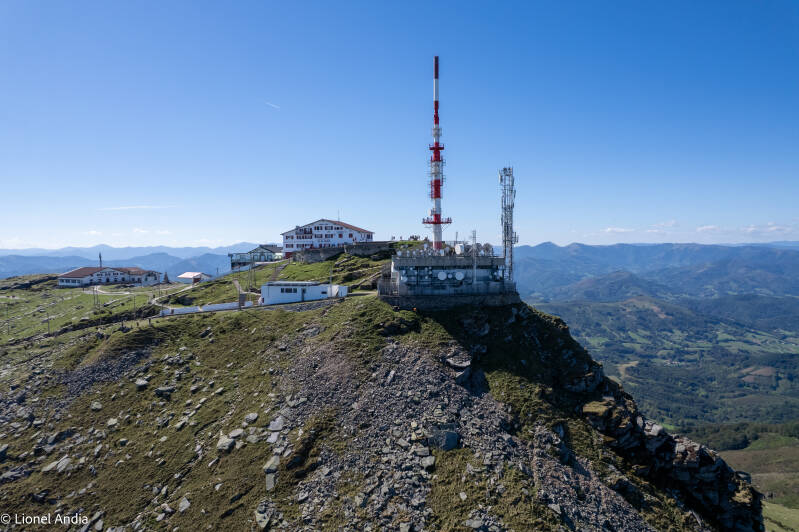 Le sommet de La Rhune - Larrun