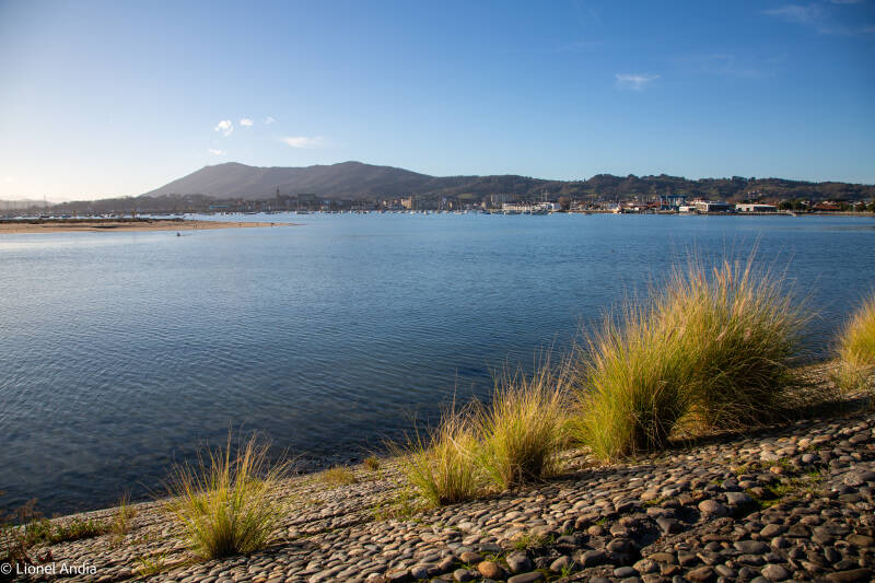 Le Mont Jaizkibel depuis Hendaye