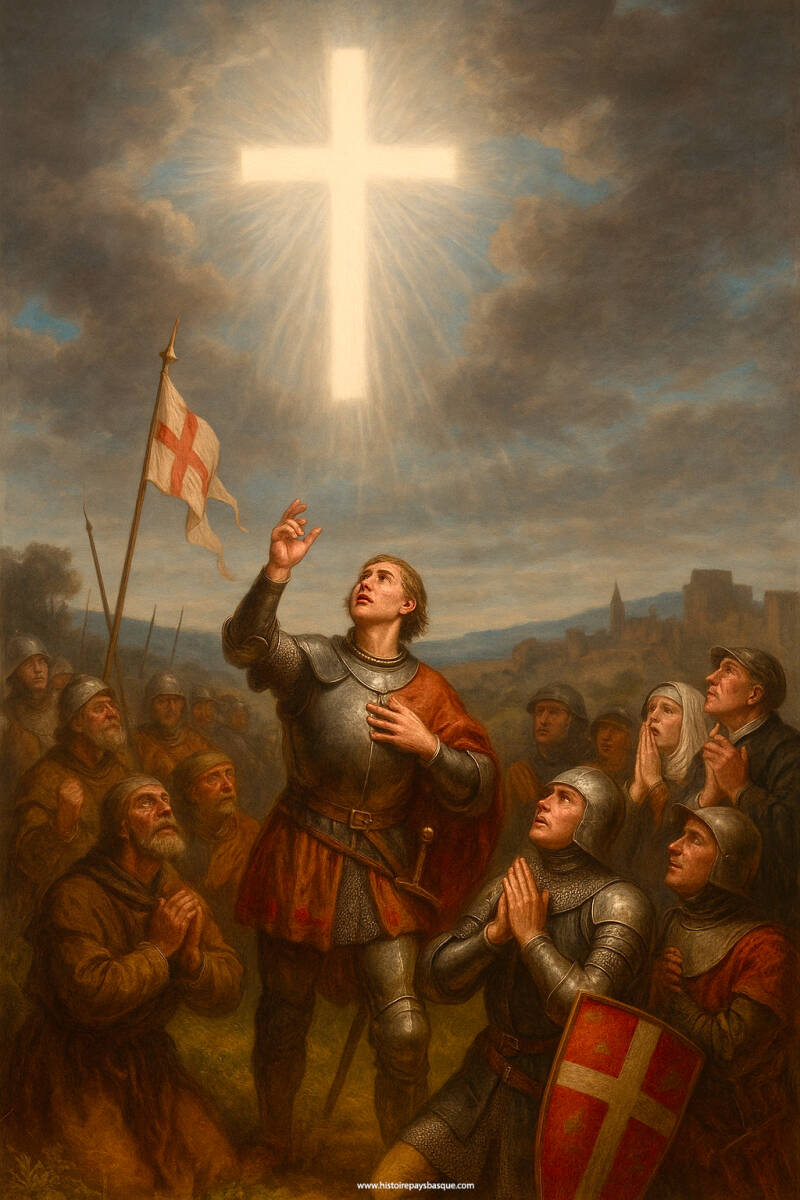Le Miracle de la croix blanche à Bayonne