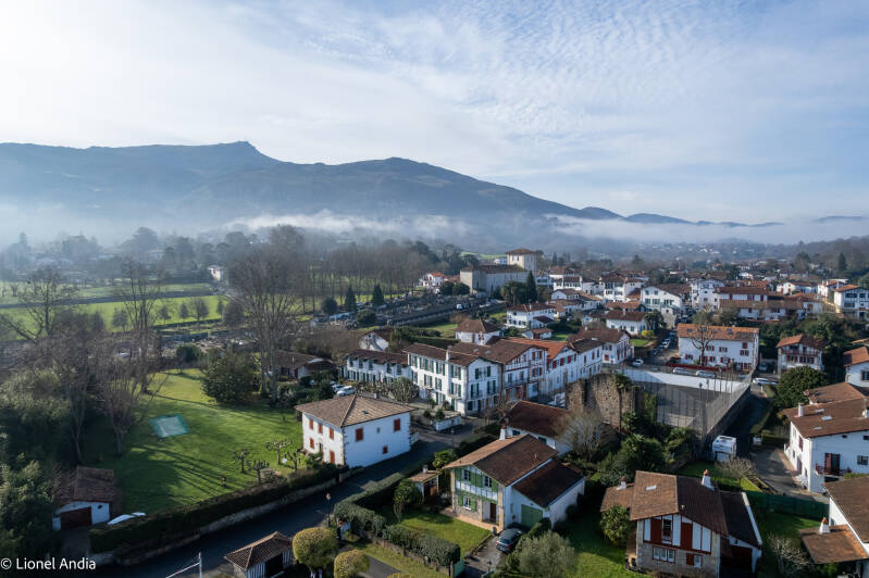 Le village d'Ascain - Azkaine et La Rhune