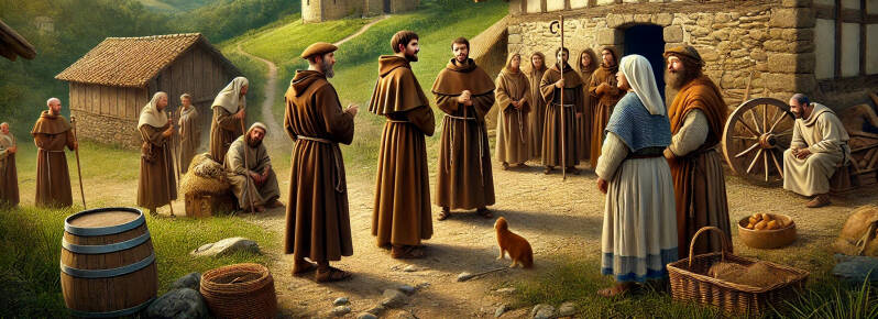 Dès 1164, les Prémontrés de Lahonce donnent une forte impulsion à la christianisation médiévale du Pays basque.