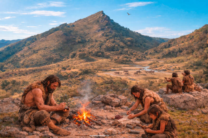 Les populations restent nomades, mais leurs déplacements se font sur des territoires plus restreints.