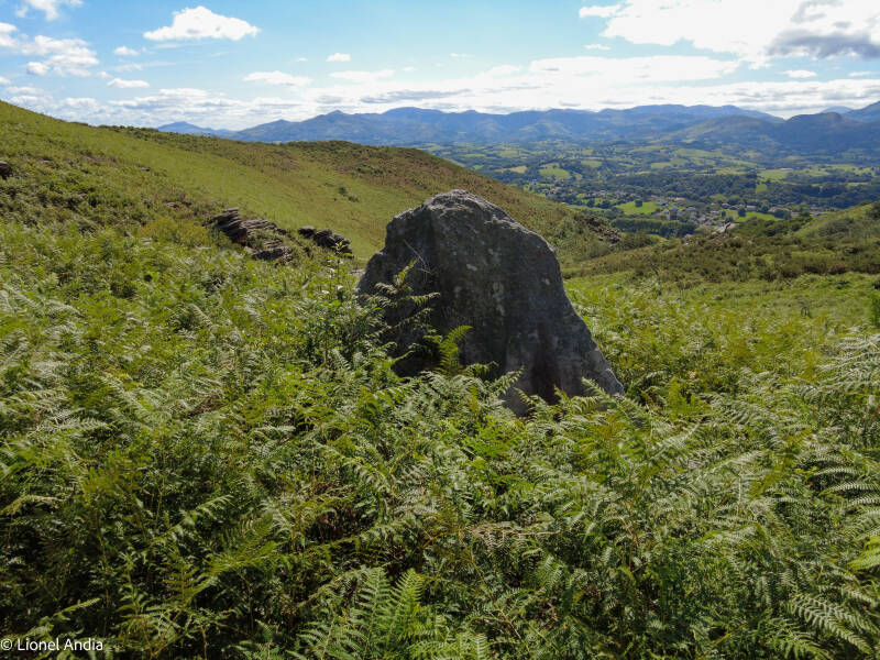 Le menhir de Gaztenbakarre