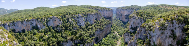 Le canyon d'Arbayún en Navarre
