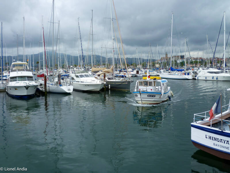 La navette maritime Hendaye - Hondarribia