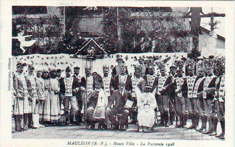 pastorale Jeanne d'Arc mauléon-Licharre 1928