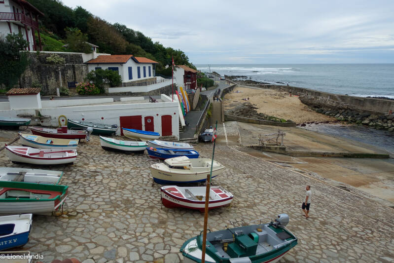 Le port de Guéthary en 2024