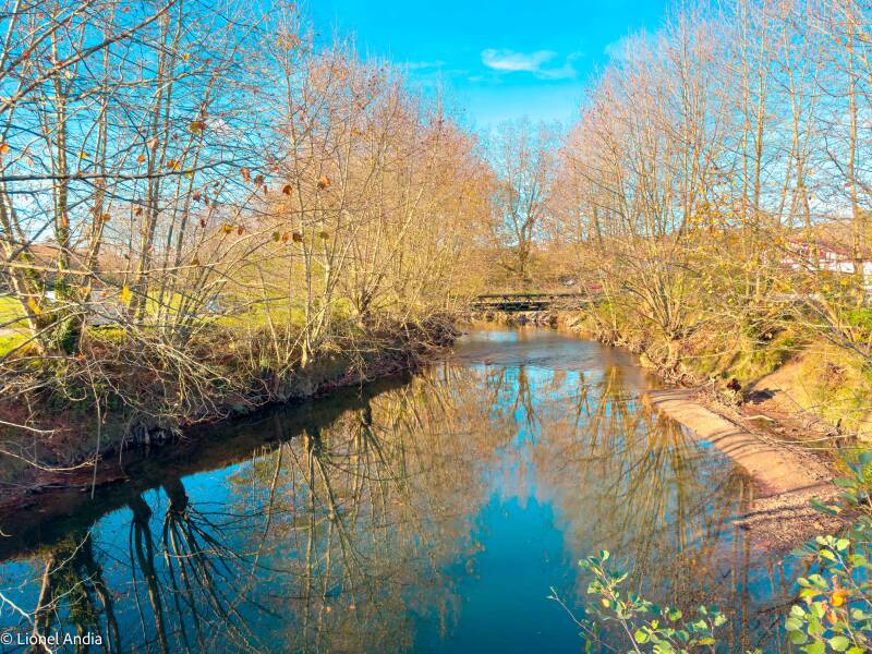 Le Pont d'Ibarron à Saint-Pée-sur-Nivelle