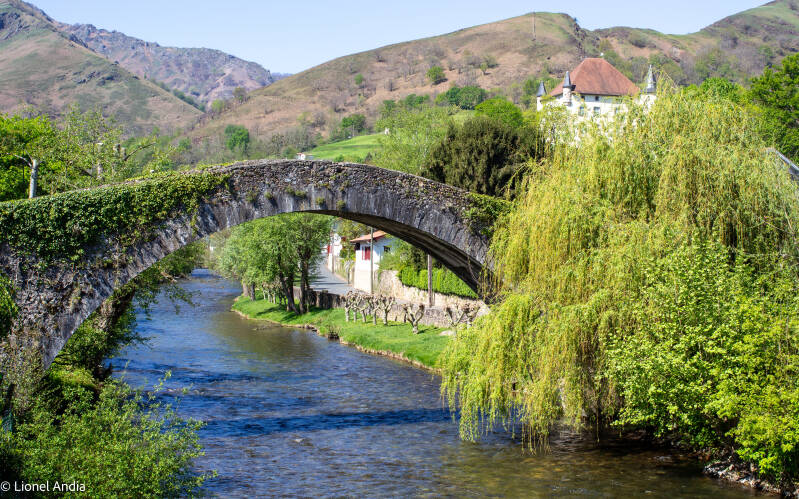Le pont Romain de Saint Etienne de Baigorry