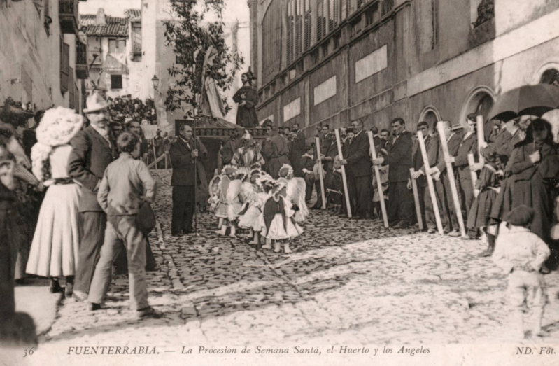 La procession du Vendredi Saint à Fontarrabie