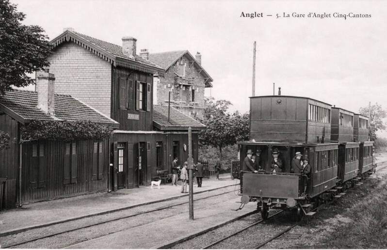 Tramway gare des Cinq Cantons Anglet