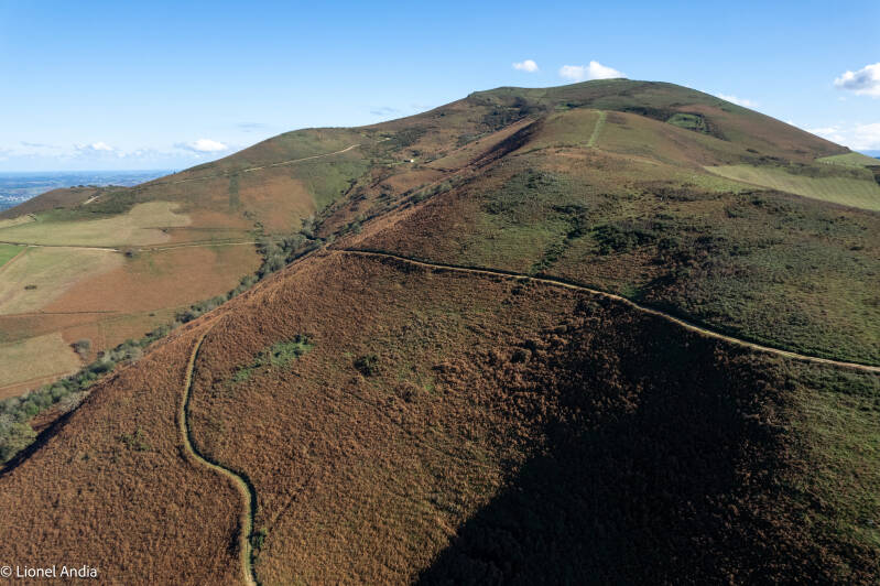 Le massif de l'Ursuia 681m