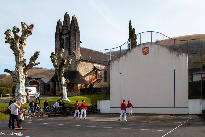 fronton église Gotein-Libarrenx