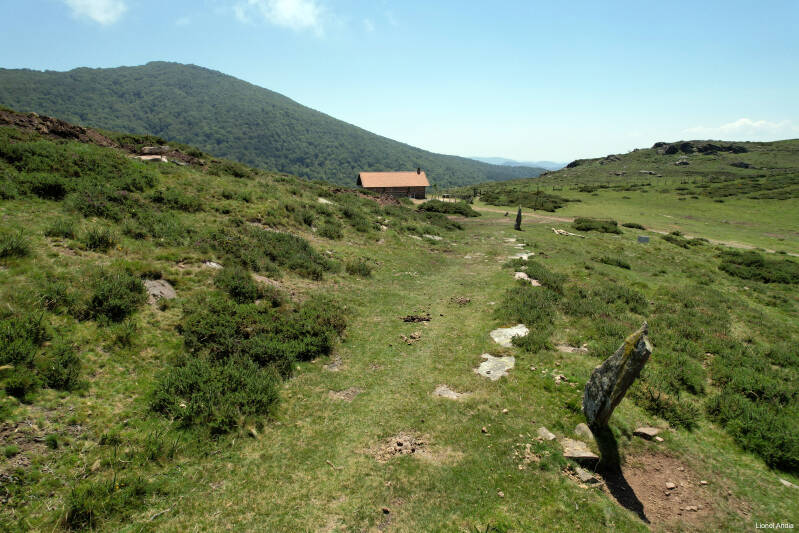 La voie de Belate et l'ermitage-refuge de Santiago