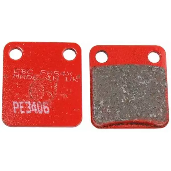 Voorremblokken set Yamaha YFM 250 Bruin