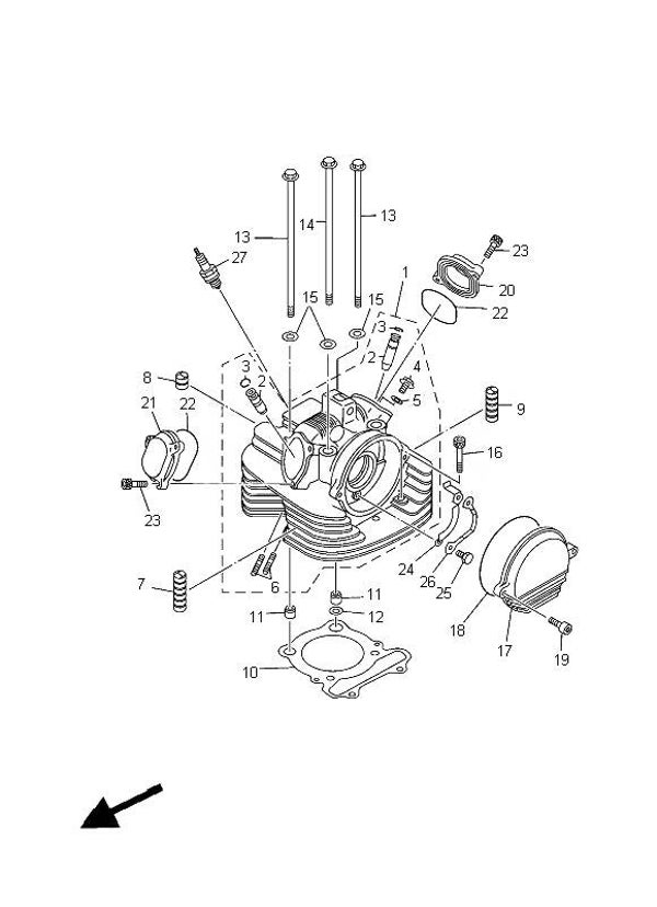 Plaat Origineel Yamaha