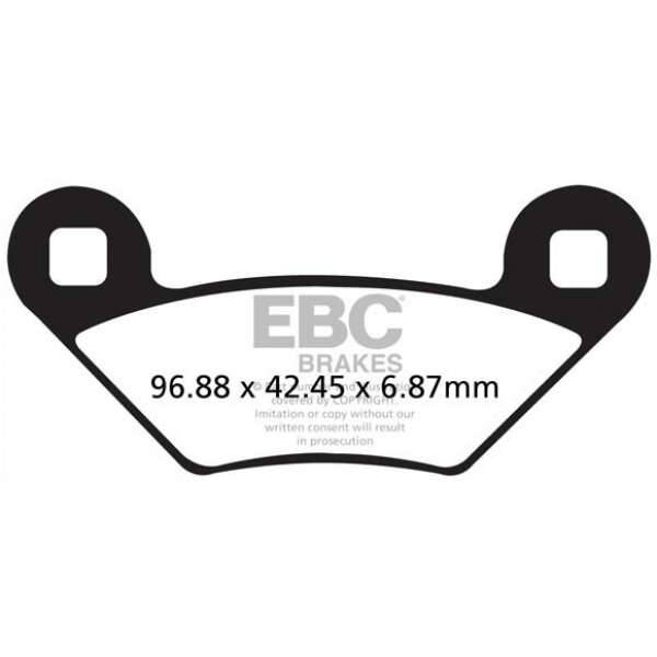 Remblokken voor/achter Polaris Sportsman XP 1000 EPS