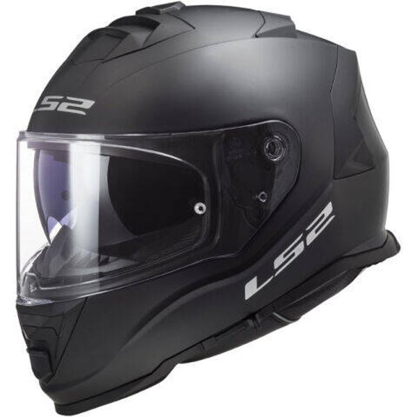 Dichte Helm LS2 FF800 STORM SOLID MAT ZWART