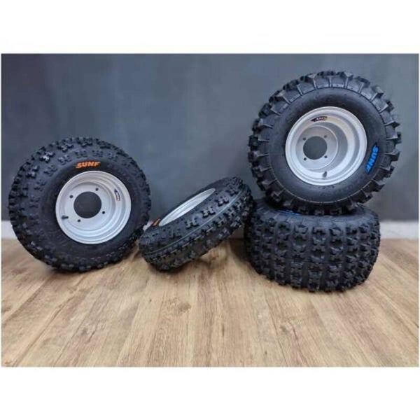 Offroad banden set met velgen Kawasaki KFX 450 R