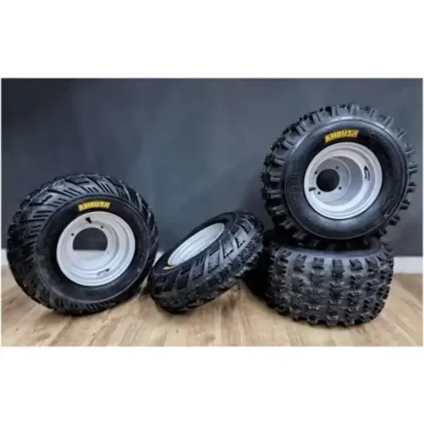 Offroad banden set met velgen Kawasaki KFX 450 R