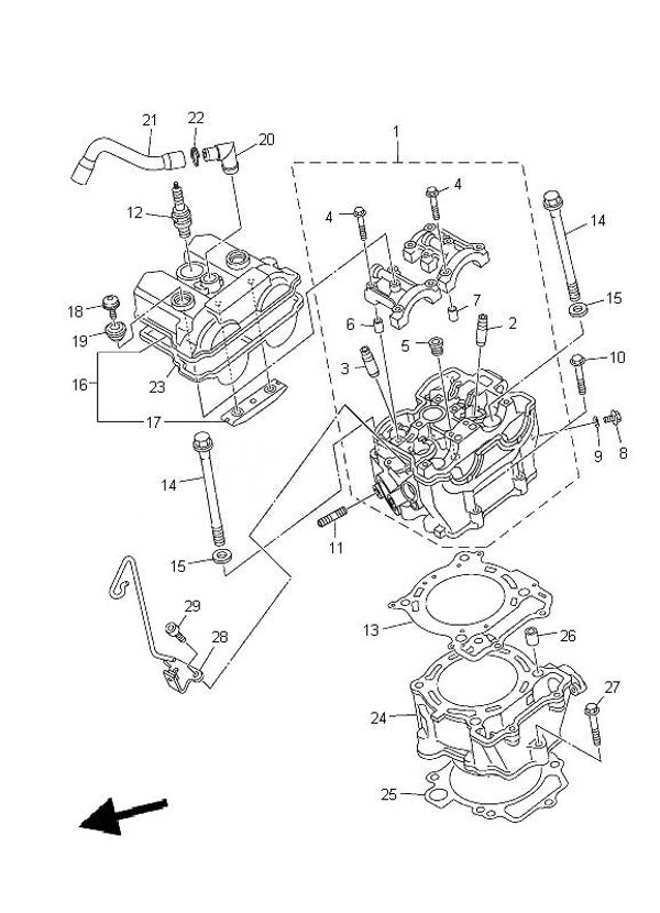 Bout Stud Yamaha Origineel (Afbeelding 11)