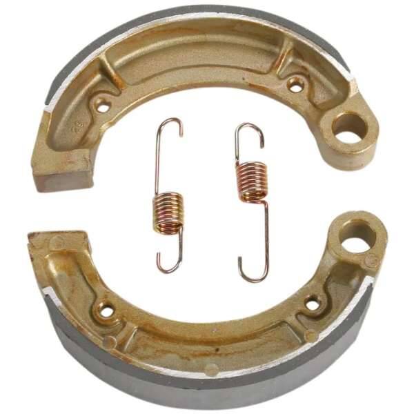 Remschoenen set achterkant Yamaha YFM 250 Bruin