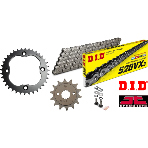 Compleet revisie set aandrijving Suzuki LT-R 450 Quadracer