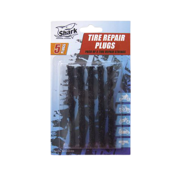 SHARK TIRE REPAIR PLUGS (5PCS)