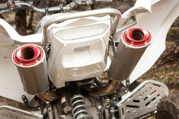 Big Gun volledig dubbel systeem Yamaha YFM 700 Raptor