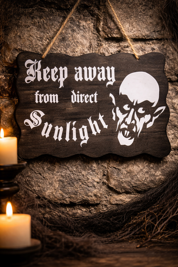 „Keep Away From Direct Sunlight“ – Das Warnschild für Tageslicht-Allergiker
