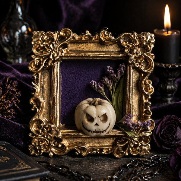 Victorian Frame- Pumpkin