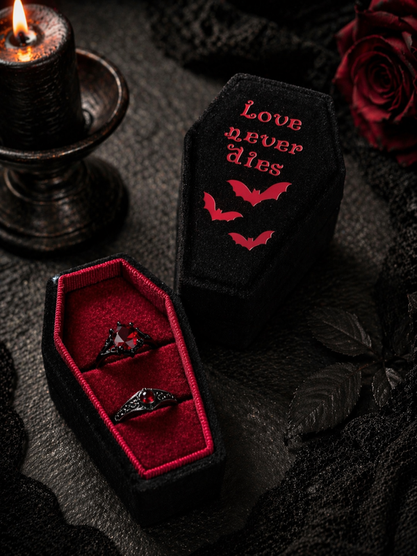 The Forever Casket- Ringbox in Sargform
