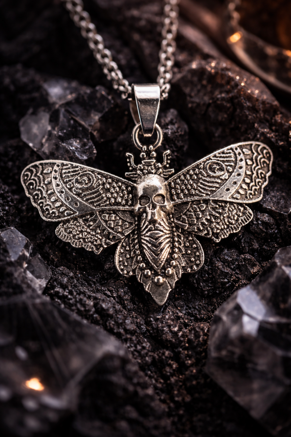 The Silence of the Lambs – Iconic Death's Head Moth  Kettenanhänger