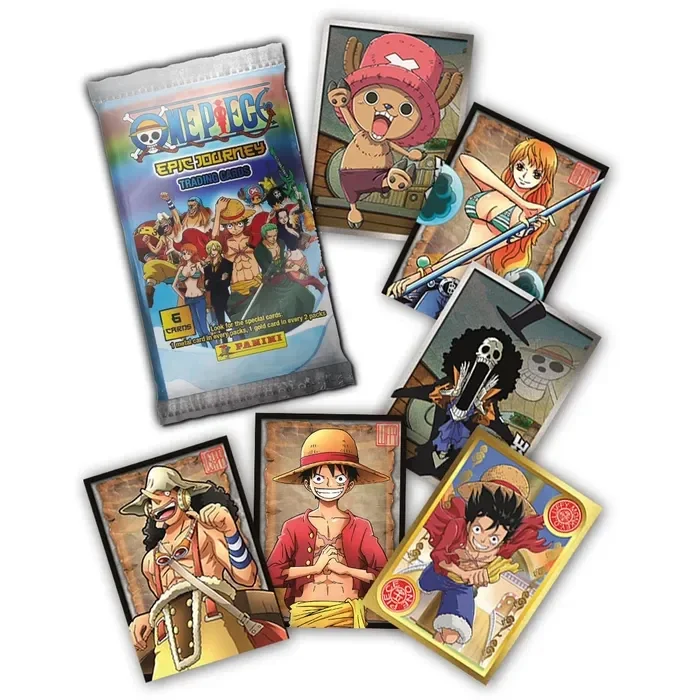 ONE PIECE - Booster 8 cartes Panini One Piece : Epic Journey Trading Cards