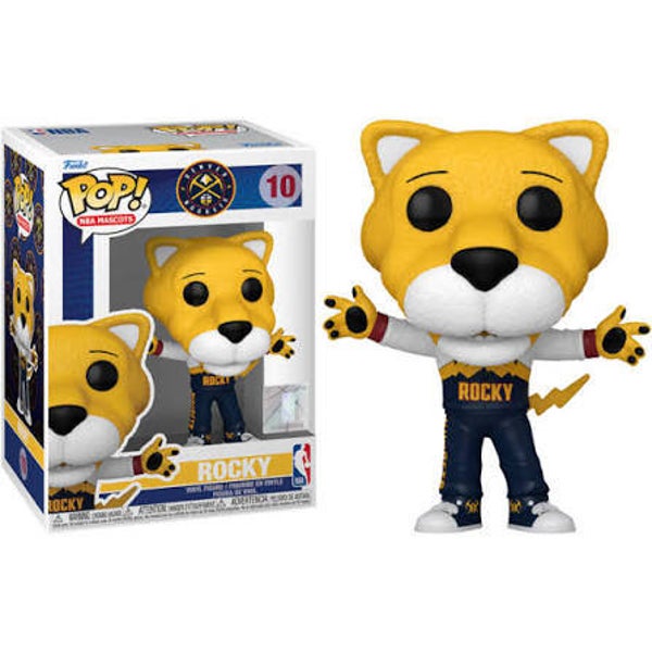 BASKETBALL MASCOTTE Denver Nuggets - pop 10 - Rocky the Mountain Lion