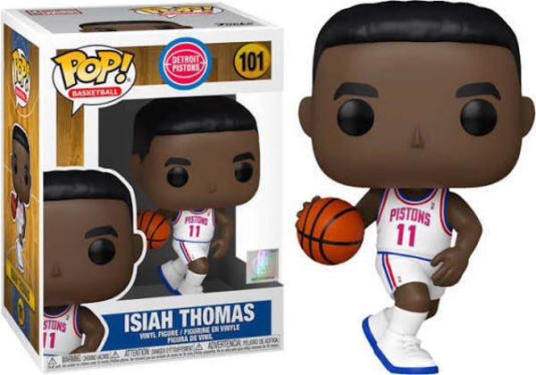 BASKETBALL - pop 0101 - Isiah Thomas (detroit pistons)