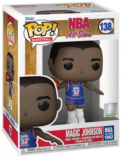 BASKETBALL - pop 0138 - Magic Johnson ALL-STARS