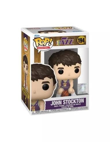 BASKETBALL - pop 0194 - John Stockton (utah jazz)