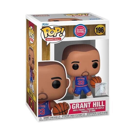 BASKETBALL - pop 0196 - Grant Hill (detroit pistons)