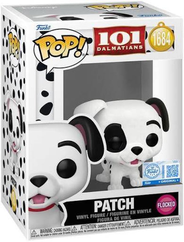 101 DALMATIENS - pop 1684 - Patch (Ed spéciale + flocked)