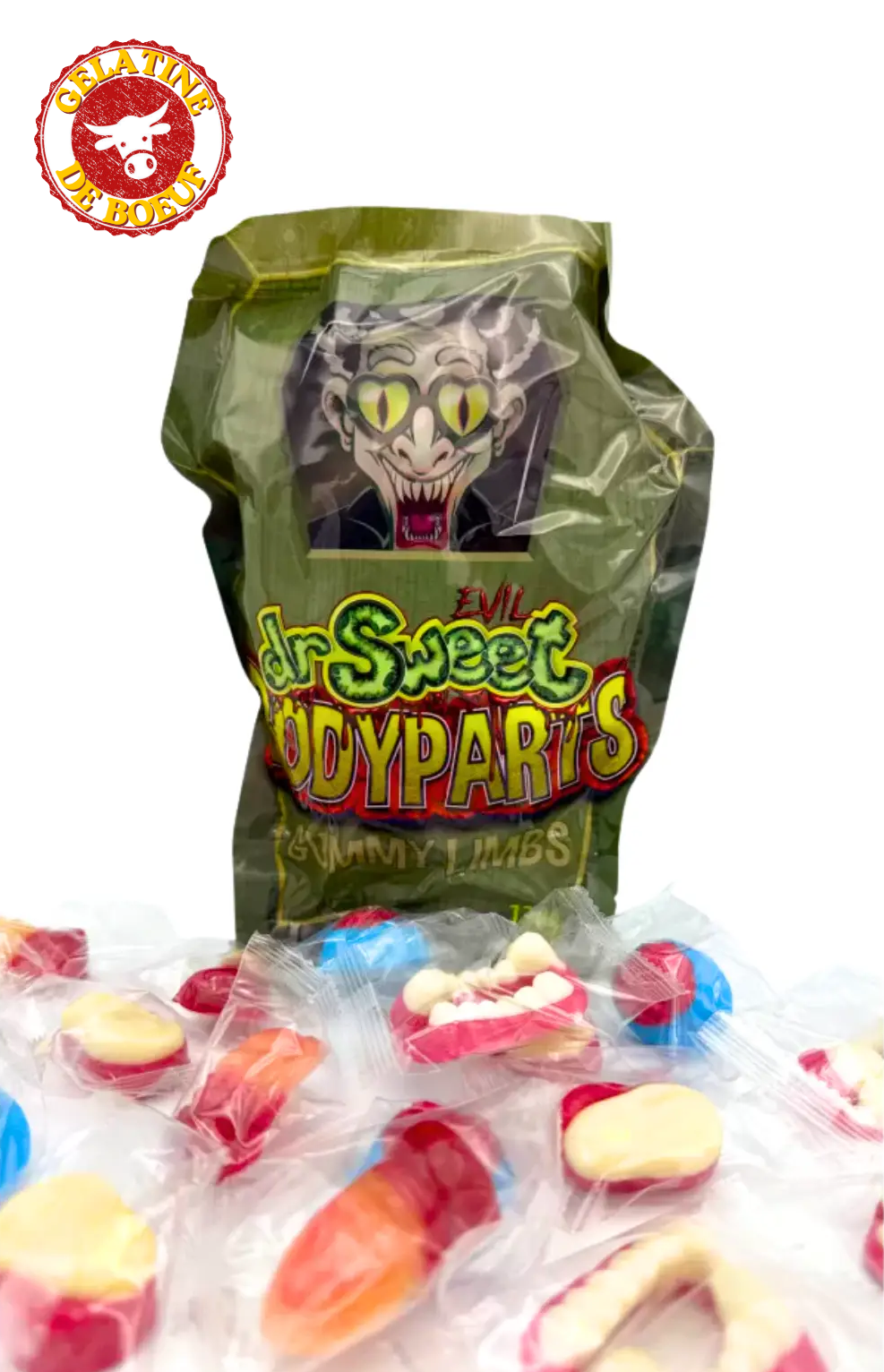 BONBON - Dr. Sweet parties de corps humains Halloween (Alimentaire Chine)