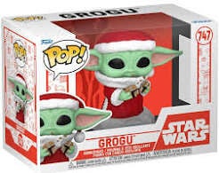 STAR WARS - pop 0747 - Grogu avec cookies (version noel)