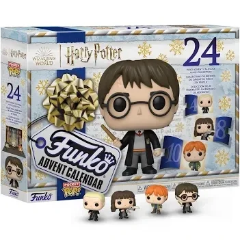 HARRY POTTER - Calendrier de l'Avent 24 jours - Pocket Pop Harry Potter 2022 (destock)