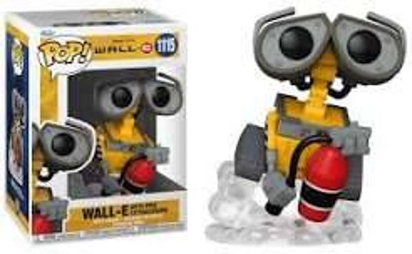 WALL.E - pop 1115 - Wall-e sur extincteur