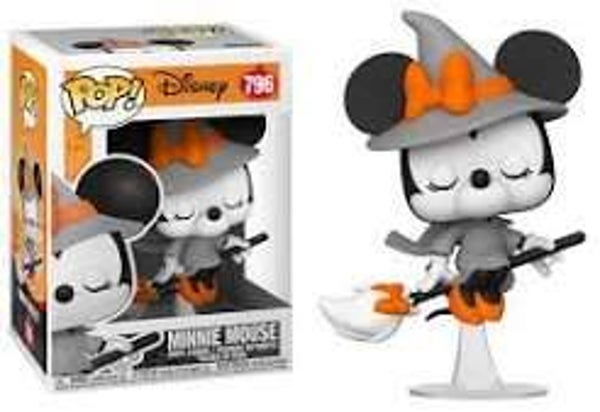 MINNIE - pop 0796 - Minnie balai (version Halloween)