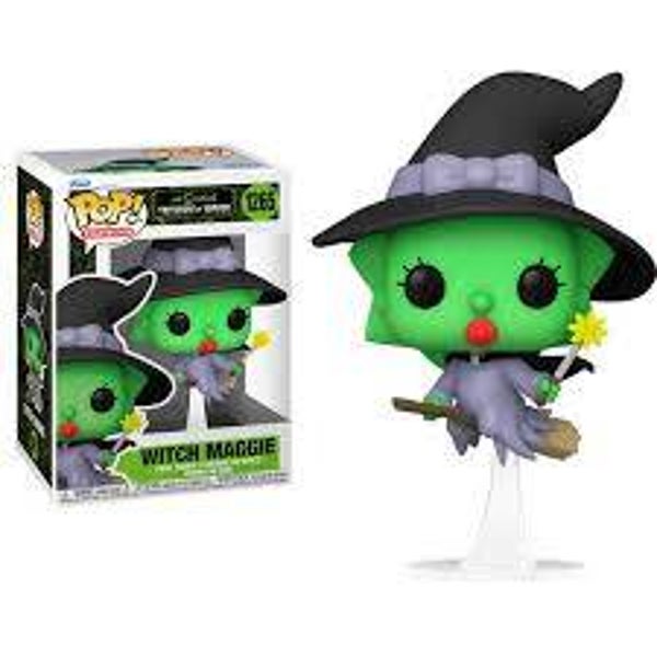 SIMPSONS - pop 1265 - Maggie sorcière (halloween)