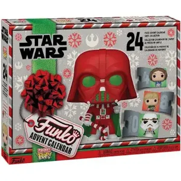 STAR WARS - Calendrier de l'Avent 24 jours - Pocket Pop Star Wars Holiday