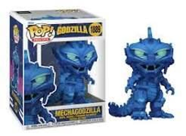 GODZILLA vs KONG - pop 1889 - Mechagodzilla (bleu)