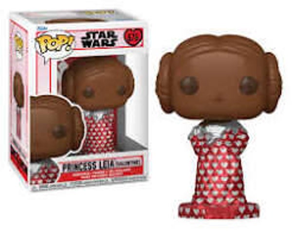 STAR WARS - pop 0676 - princesse Leia (st valentin)