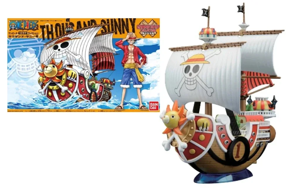 ONE PIECE - Figurine Bandai - MAQUETTE Thousand Sunny